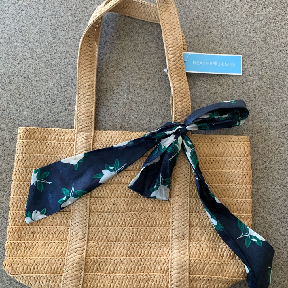 Draper James Straw Bag
